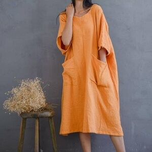 Hand made flowy house dress